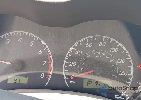 2010 Toyota Corolla Le из США, поврежденный, VIN 2T1BU4EE5AC289683